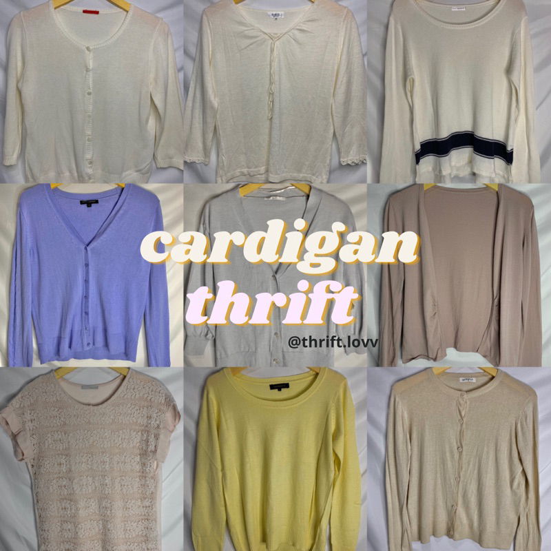 CARDIGAN THRIFT TERMURAH Cardian Vol 1
