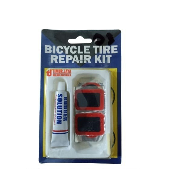 PAKET alat tambal ban SEPEDA lem tambal ban dalam