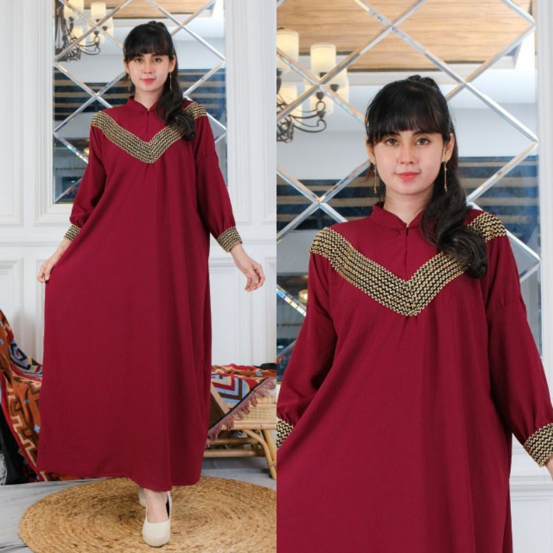 LONGDRESS LOWO ADEM DASTER BATIK LOWO BATIK SOFT BATIK CAP DASTER PEKALONGAN LOWO DASTER SOFT