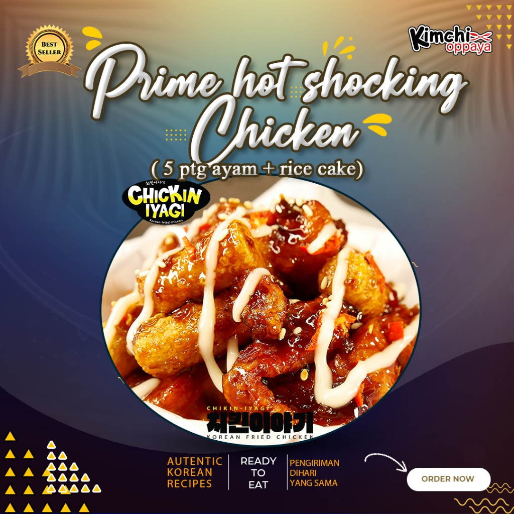 

Chickin Iyagi - Prime Hot Shocking Chicken 5 Potongan