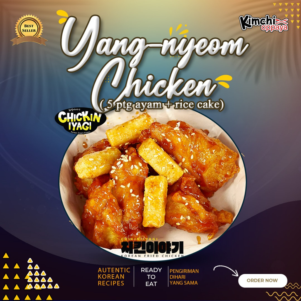 

Chickin Iyagi - YangNyeom Chiken 5 Potongan