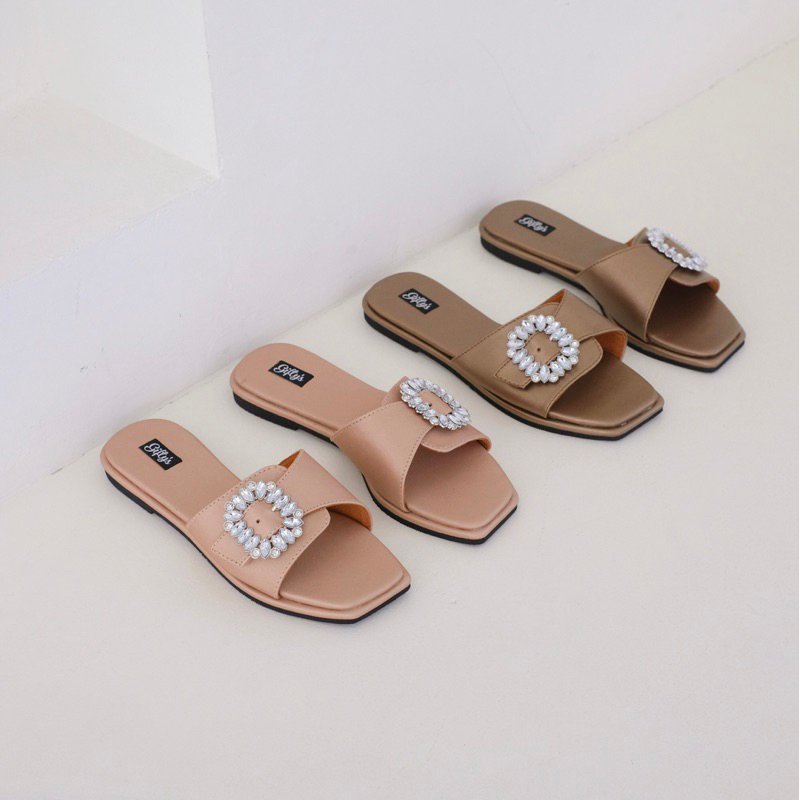 VISHAKA FLAT SANDALS | SANDAL FLAT WANITA