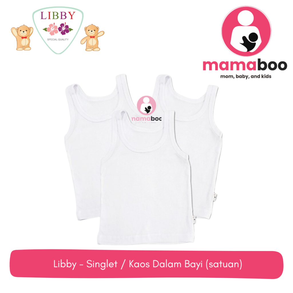 Libby - Singlet / Kaos Dalam Bayi (satuan)