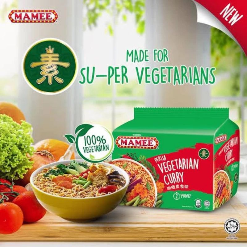 

Mie MAMEE Vegetarian Vegan Halal 100%