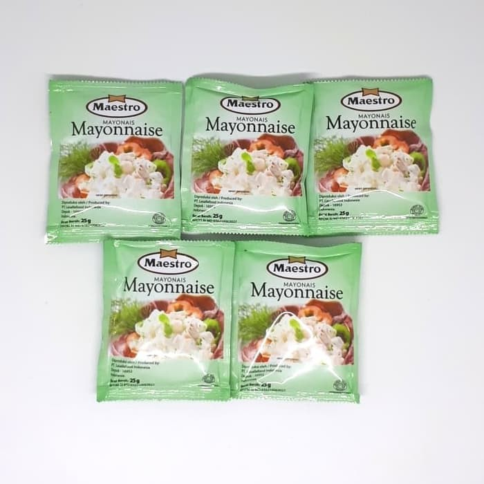 

Maestro Mayonaise Mayo Original Sachet 25gr