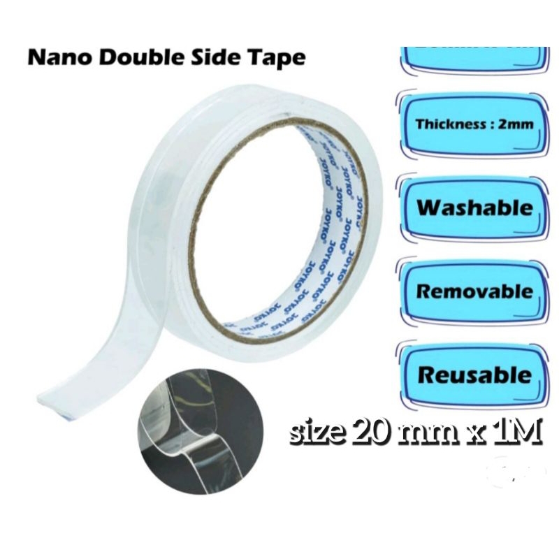 

NANO DOUBLE SIDED TAPE JOYKO NDST-A01-20