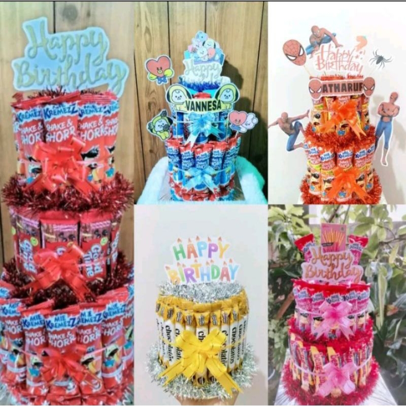 

kue tart snack tower murah