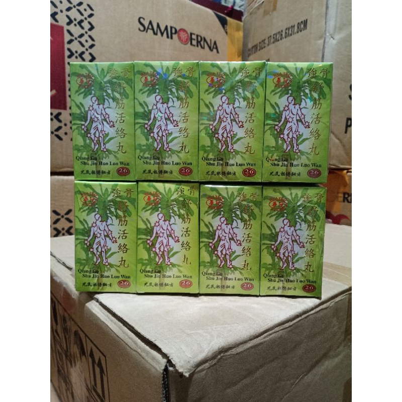 Qiang Gu Shu Jin Hua Luo Wan ( Original / Kapsul ) 12 Botol