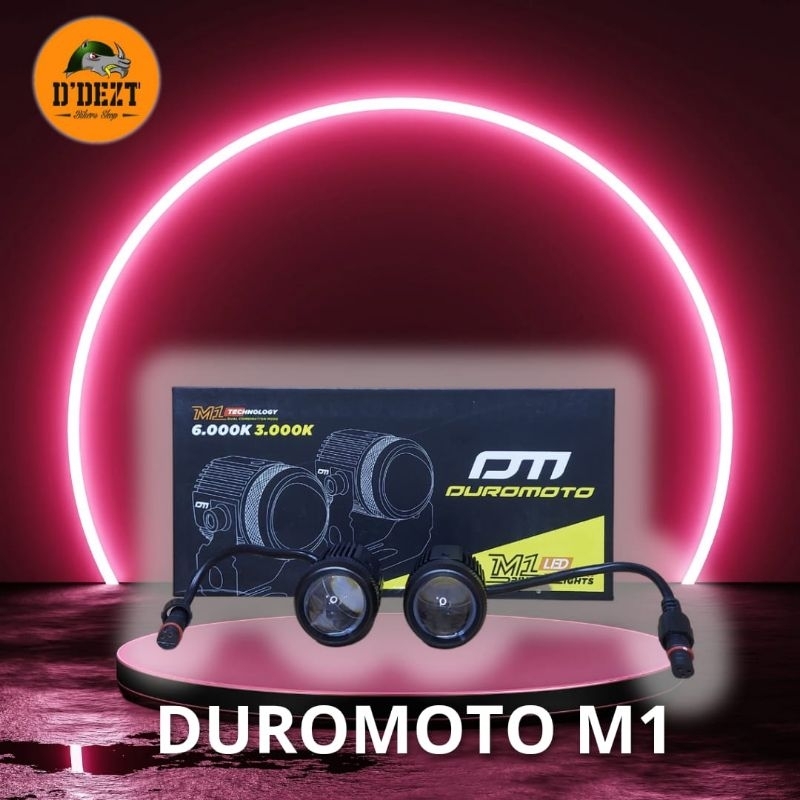 DUROMOTO M1 DUROMOTO SENLO M1 30 WATT LAMPU TEMBAK LED FOGLAMP MOTOR MOBIL 30W