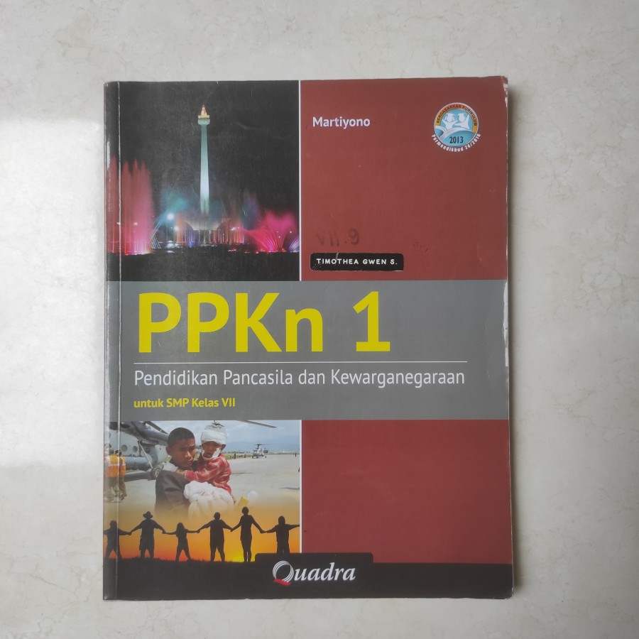 Buku PPKN 1 SMP Kelas 7