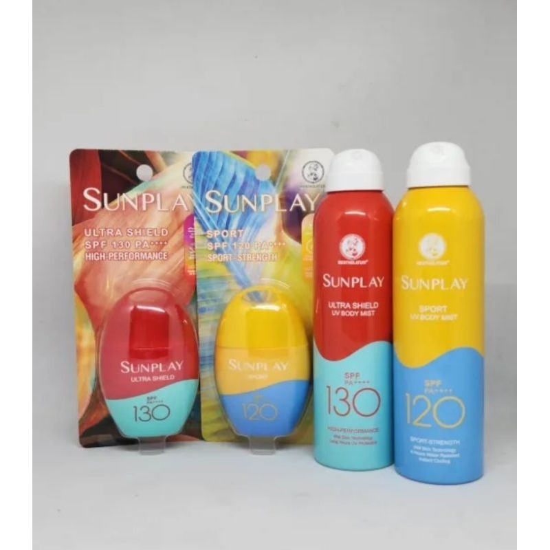 sunplay sunscreen spray lotion spf130 spf120 sun play sunscreen