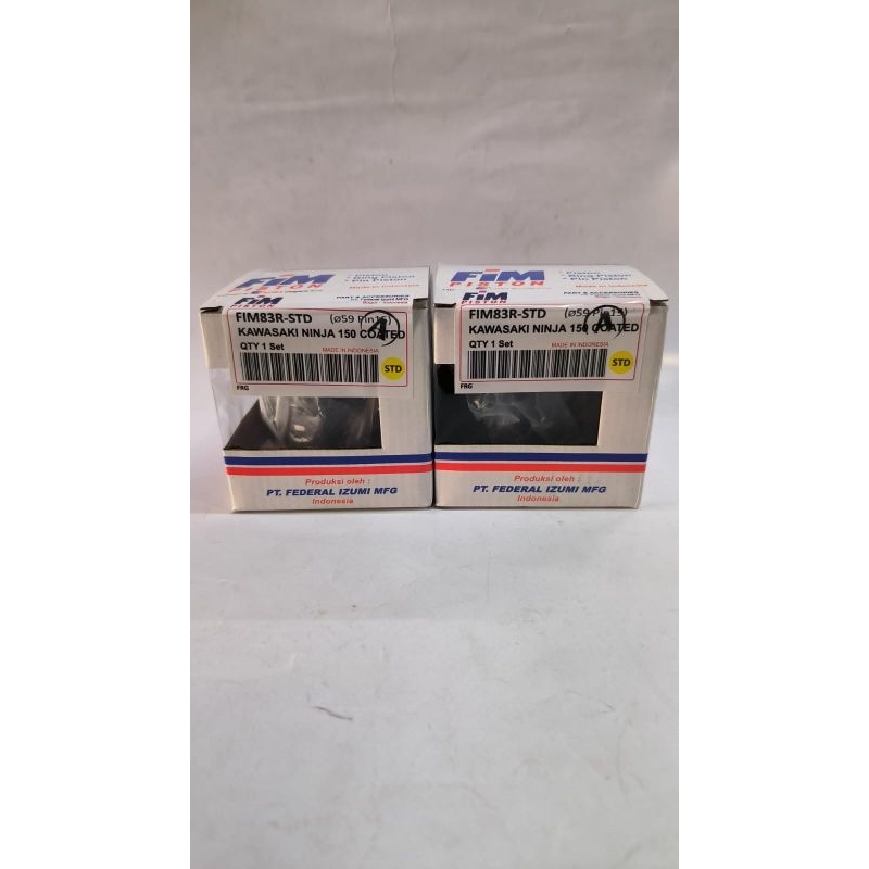 Piston FIM Racing FIM83R Teflon Standard A B C D E Kawasaki KR150 pen 15 diameter STD 59 mm Ninja R 