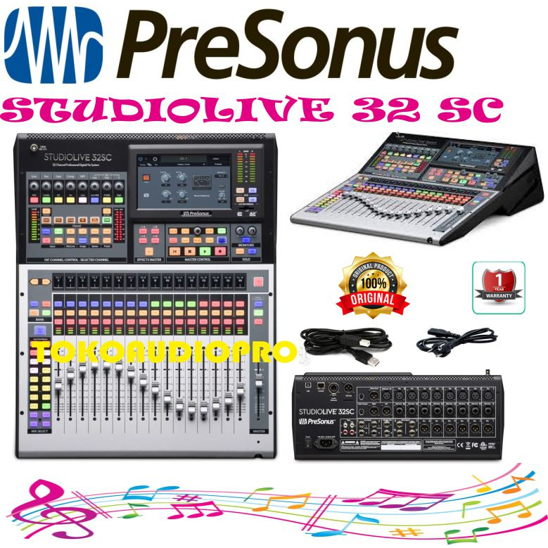 Mixer Presonus Studiolive 32SC Digital Mixer Presonus Studiolive 32 SC
