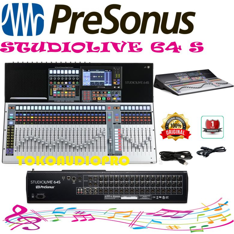 Mixer PreSonus StudioLive 64S Series III Digital Mixer Presonus Studiolive 64 S