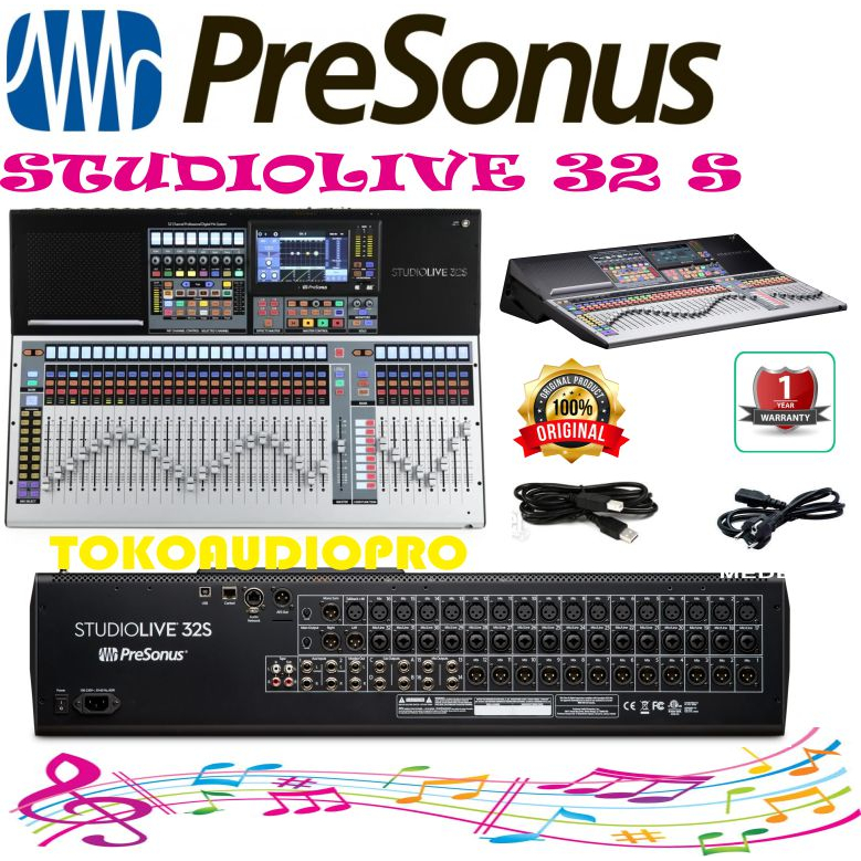 Mixer PreSonus StudioLive 32s Series III Digital Mixer Presonus Studiolive 32 S
