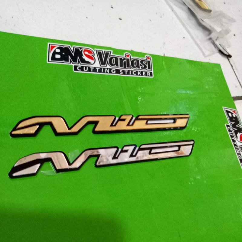 emblem MIO acrilic emblem motor