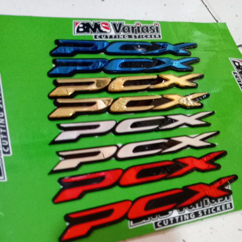 emblem PCX acrilic emblem motor pcx