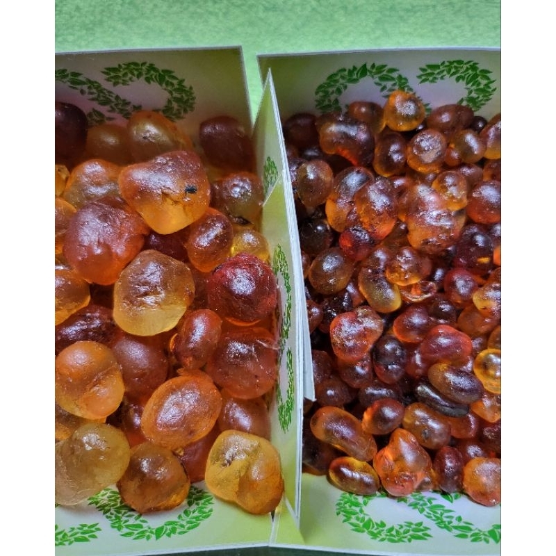 

Peach Gum Super Grade AAA Getah Persik Tao Jiao Peach Resin Peach Jelly