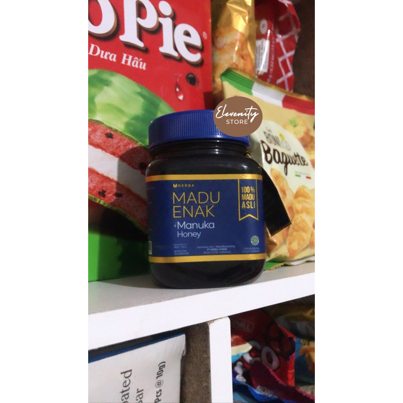Herba Madu Enak + Manuka Honey 100% Madu Asli Premium New Zealand Honey