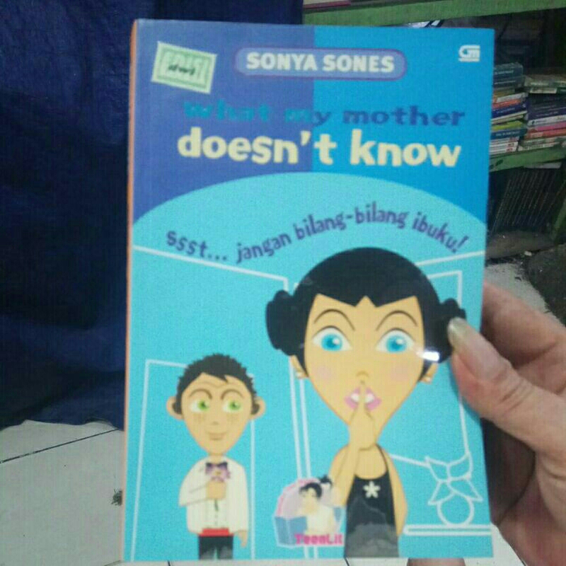 BUKU NOVEL SSST... JANGAN BILANG - BILANG IBUKU SONYA SONES