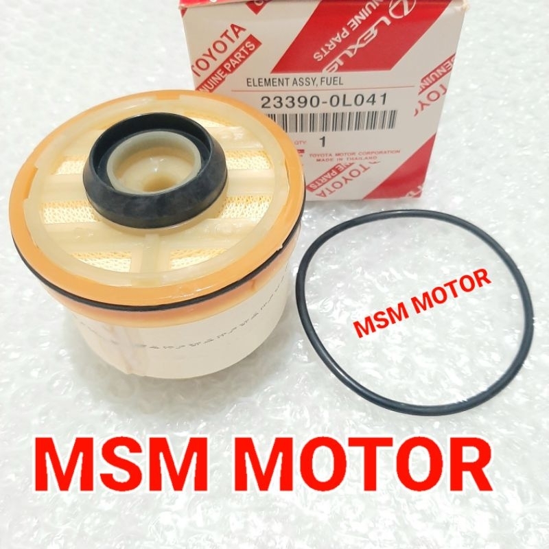 FUEL FILTER UP ATAS FILTER SOLAR INNOVA FORTUNER HILUX 3.0CC 3000CC PAJERO SPORT TRITON DIESEL