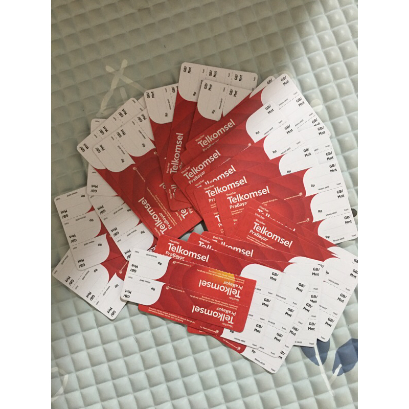 Voucher Telkomsel kosong/zero zona sumbangsel