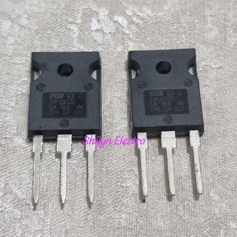TRANSISTOR TIP2955 TIP3055 TIP 2955 3055 ST TRANSISTOR