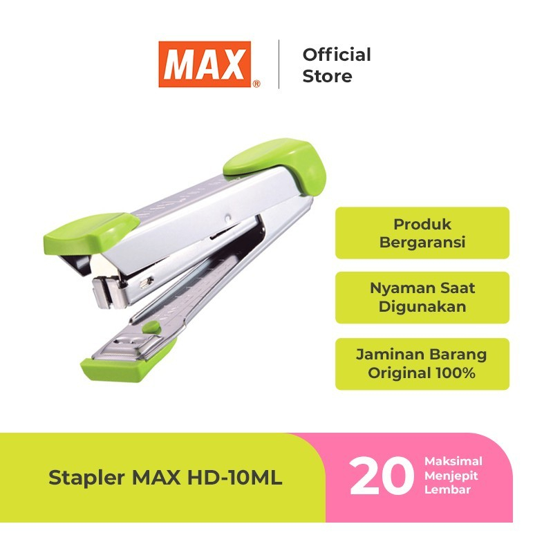 

Stapler Max HD-10ML Tokyo Design Mesin Staples Hekter MAX Sedang