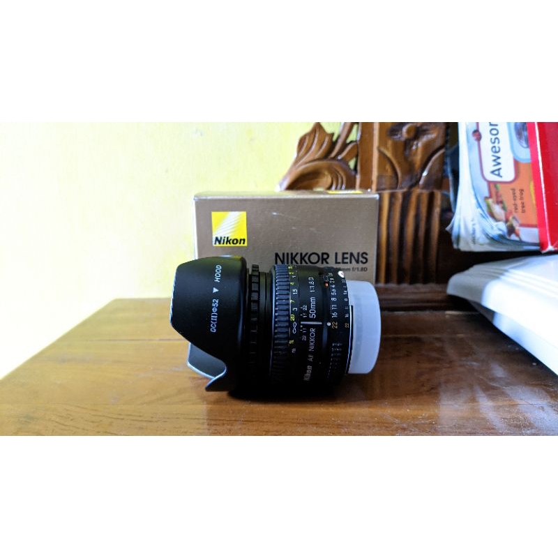 Lensa Nikkor 50mm Afd F1.8