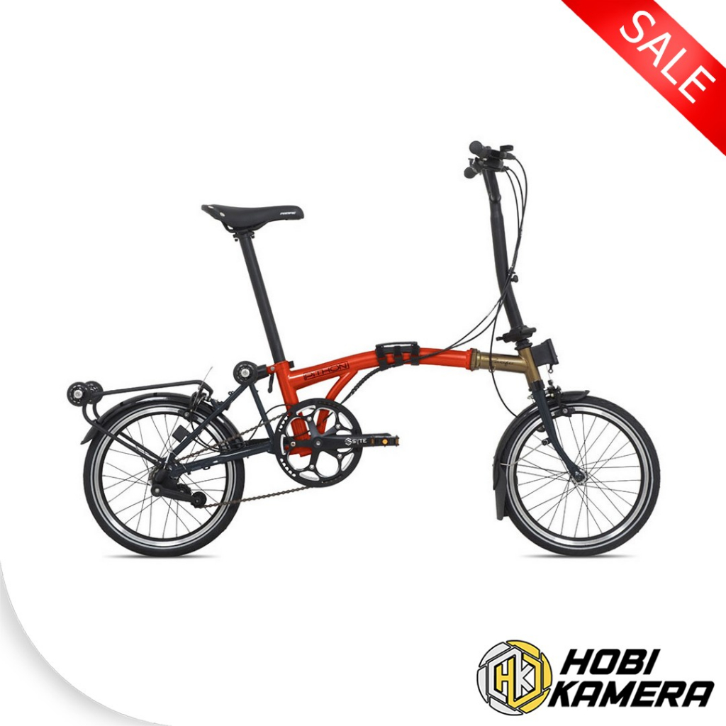 Sepeda Lipat Pacific PITHON M320 VR Trifold 16 Inch