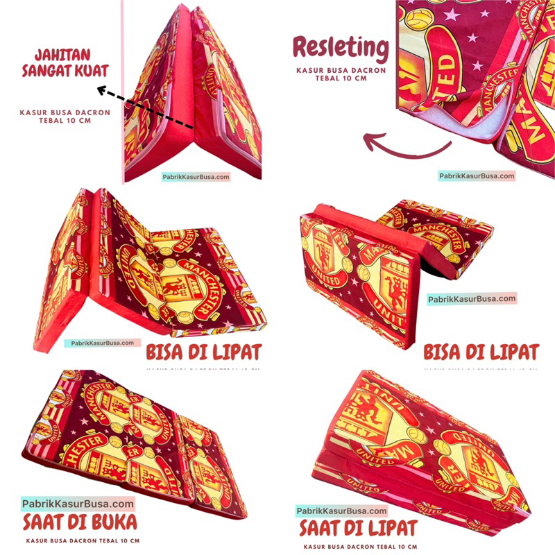 Kasur Busa Tebal 10cm SIRO MATTRESS kasur lantai busa dakron 100x180x10 kasur lipat busa kasur lipat