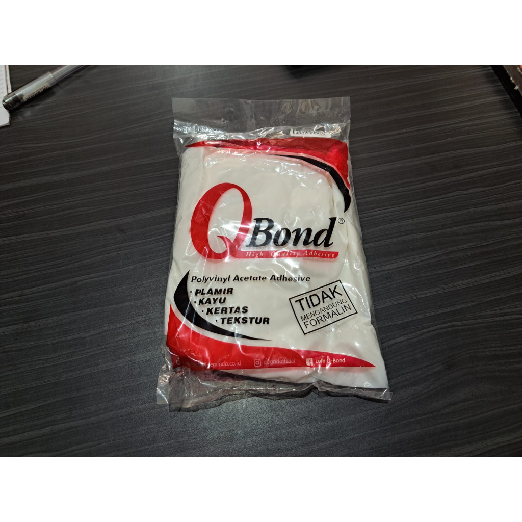 

LEM PUTIH / LEM PVAC QBOND / LEM KAYU QBOND 600GRAM