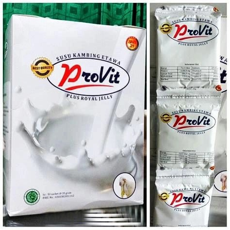 

susu kambing etawa provit isi 50 sachet 1box original