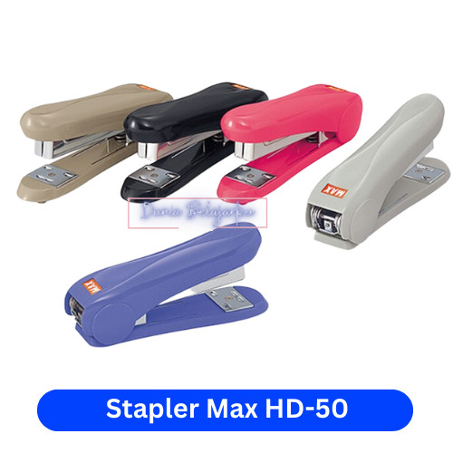 

Staples Stapler Jepretan Max HD-50 Hekter Besar [SATUAN] / Warna Mix