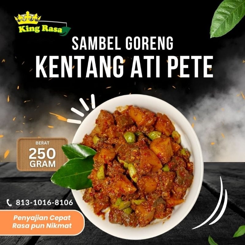 

Sambel Goreng Kentang Ati Pete Frozen 250gr Balado Kentang Ati Pete Sambal Balado Kentang Ati Pete Bumbu Medok Pedas