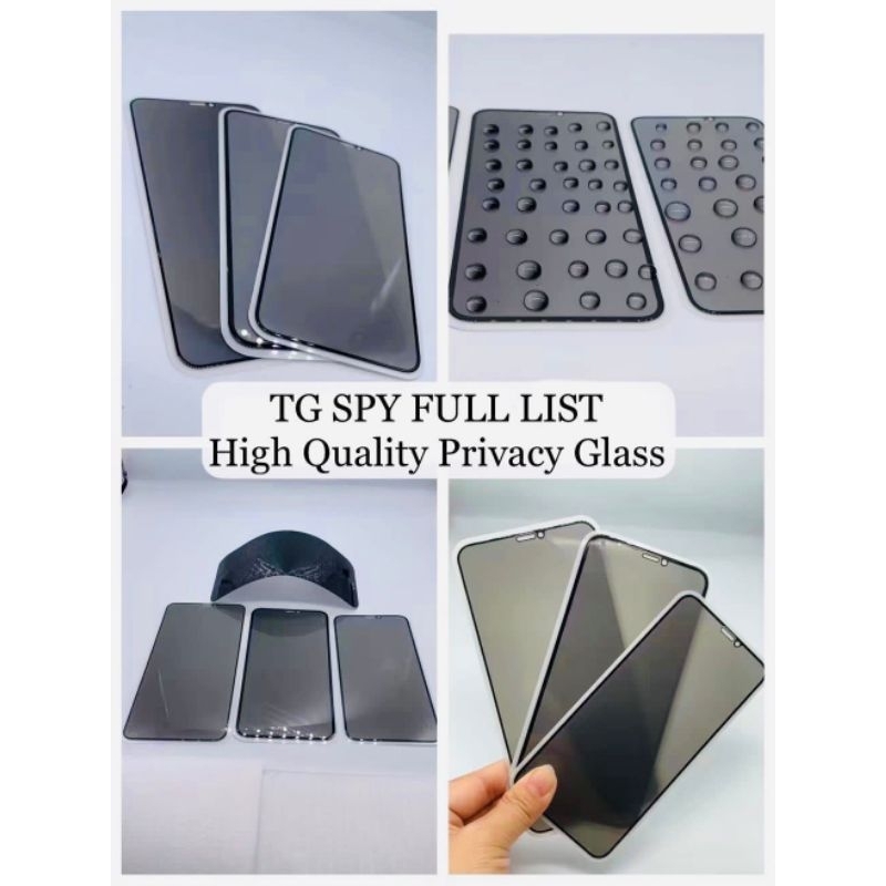 TEMPERED GLASS ANTI PRIVACY/SPY +CERAMIC VIVO T1 5G, V27E, YO2T,Y91C GOOD QUALITY