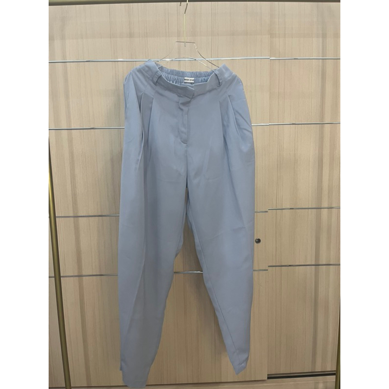 Beige Studio - Loui Pants / Celana Panjang High Waisted Wanita