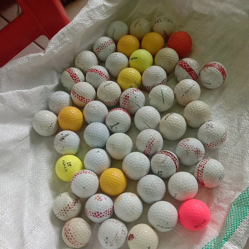 bola golf bekas