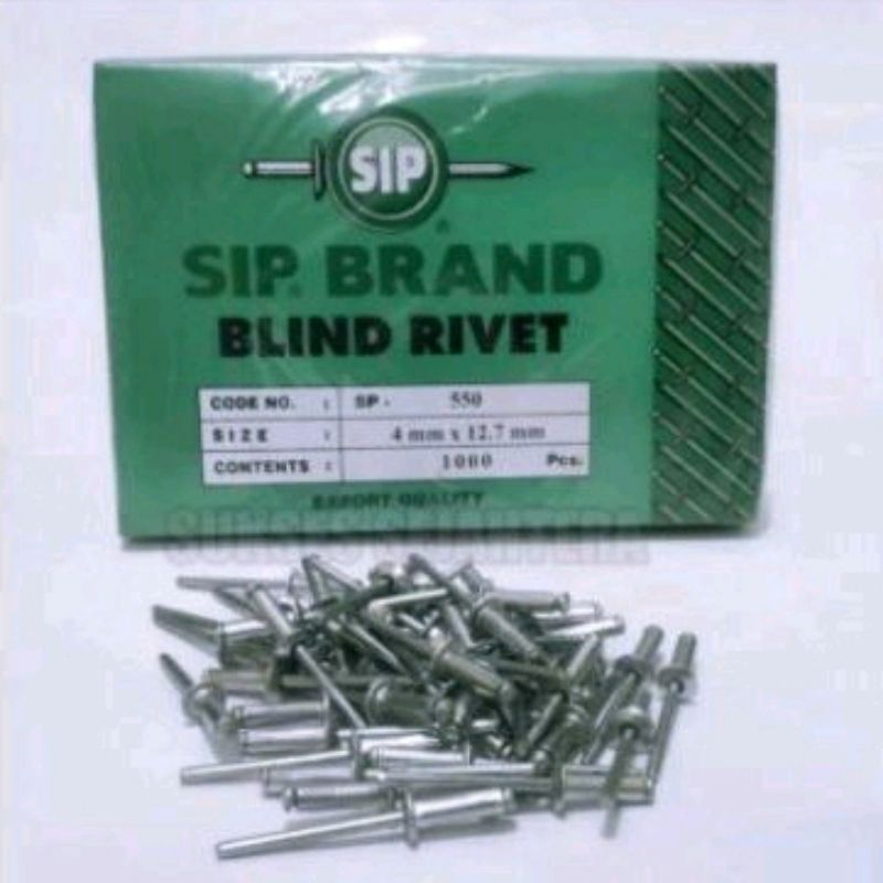 paku rivet SIP brand 550 eceran 50 pcs