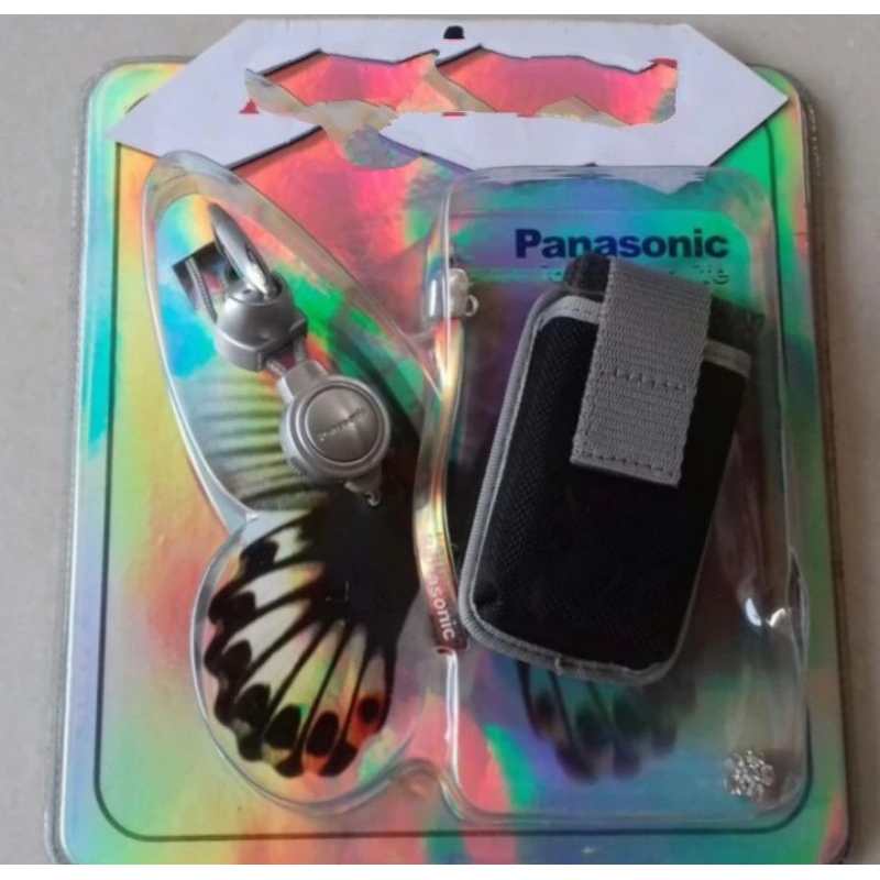 Carabiner Pouch dompet handphone Headset Handsfree Panasonic a100 a102 GD50 GD51 GD51E ORIGINAL