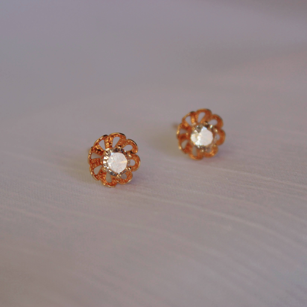 Anting Wanita Kecil Titanium Korean Style - Belinda Earrings