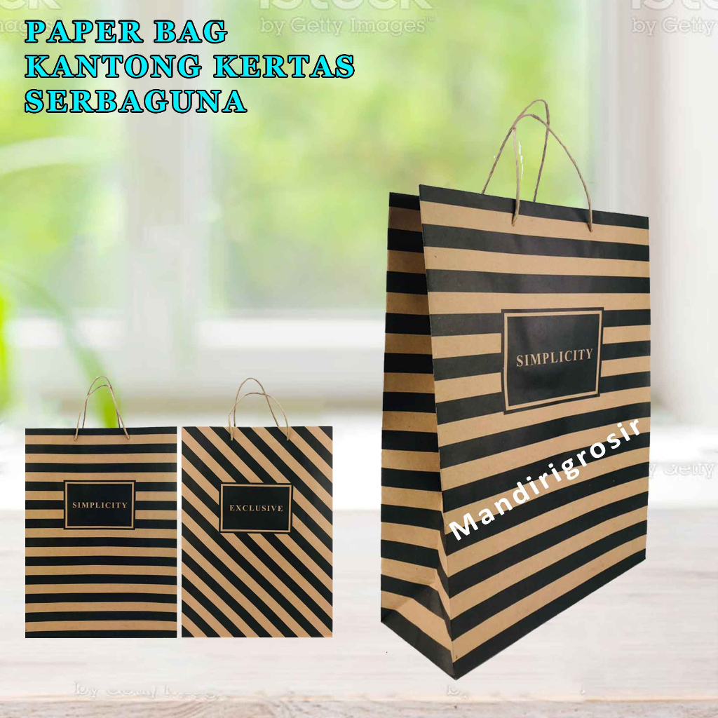 

kantong kertas * paper bag * 33*45*13