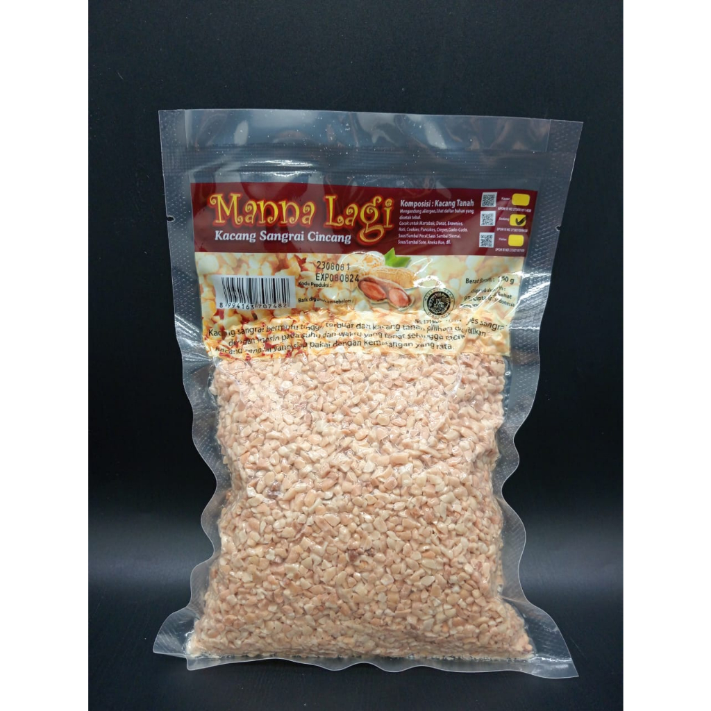 

Manna Lagi Kacang Sangrai Cincang manalagi 250 g