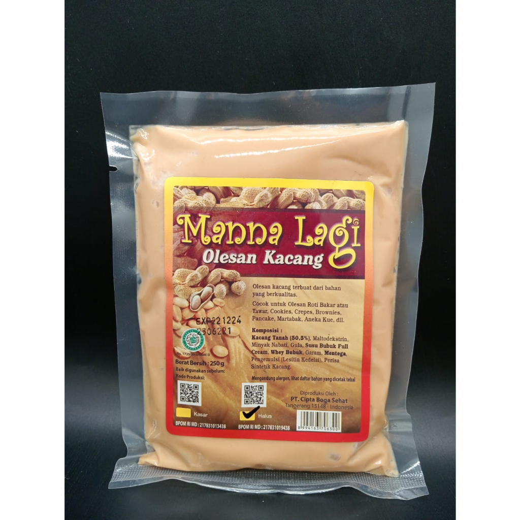 

Manna Lagi Selai Kacang Halus manalagi 250 g