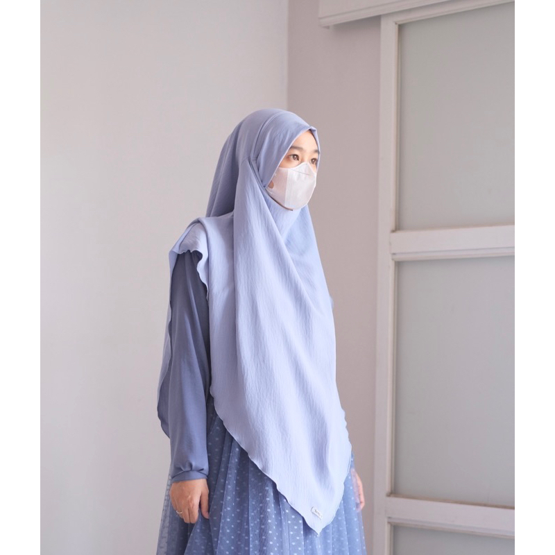 khimar cadar crinkle /cadar crinkle air flow / bergo cadar crinkle / bergo air flow/ bergo crinkle s