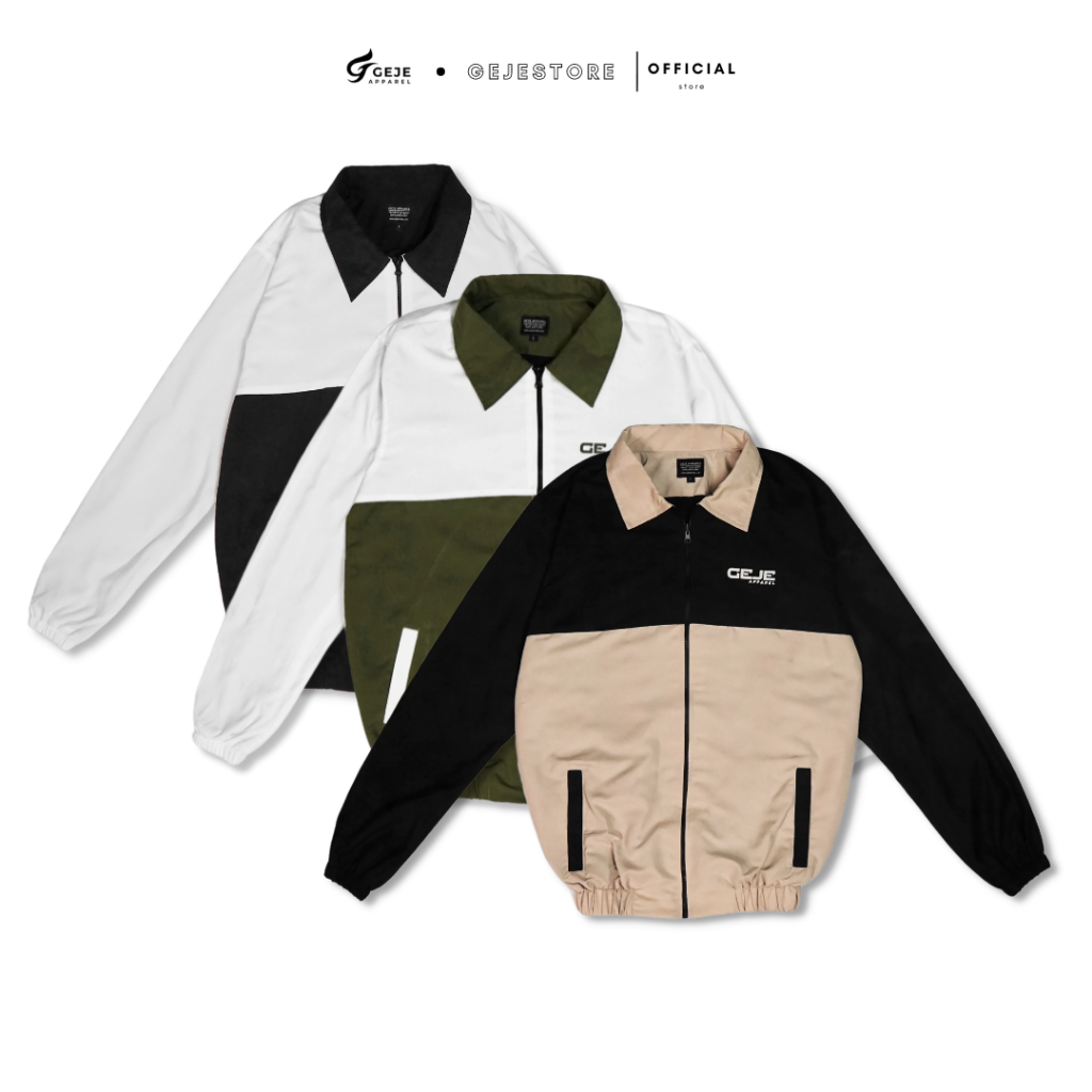 CUCI GUDANG Geje Apparel Tracksuit Jacket Sport