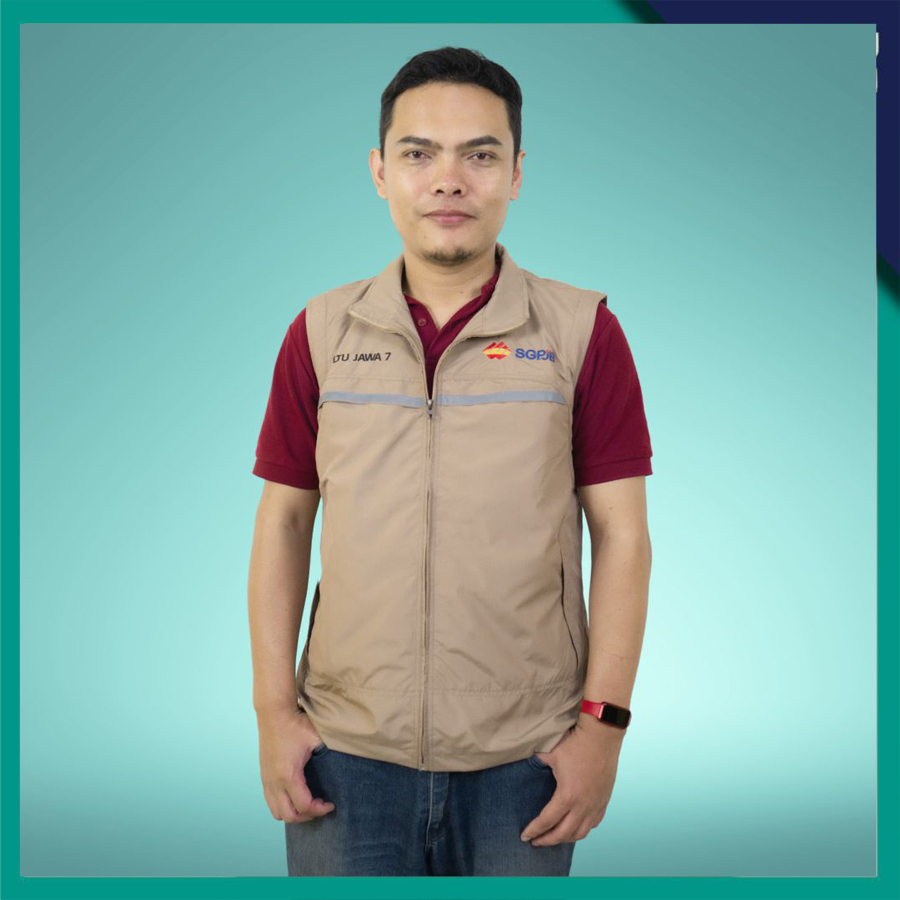 Rompi Vest Custom Bordir Satuan Lapangan Multifungsi Outdoor Pria Rompi Kantor
