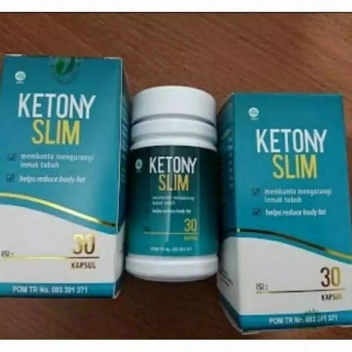 PROMO TERBARU - Ketony Slim Asli Pelangsing Diet Badan Original Terbaik