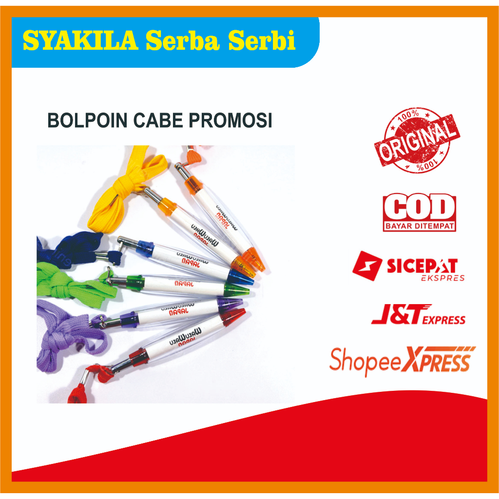 

Bolpoin Cabe Promosi