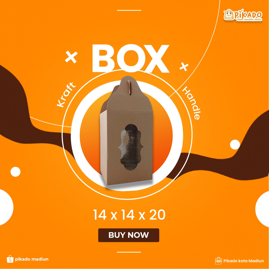 

Handle box/Gable Box/Box Jinjing/Box Toples/Carry pack E-Flute/Box Kotak Hampers/Hampers Handle